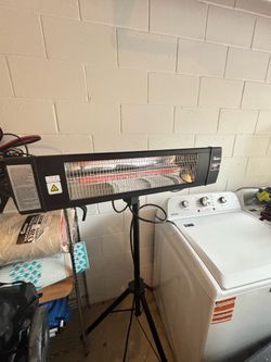 Infrared Electric Heater with Tripod Stand