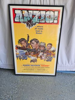 Original 1968 Anzio Poster