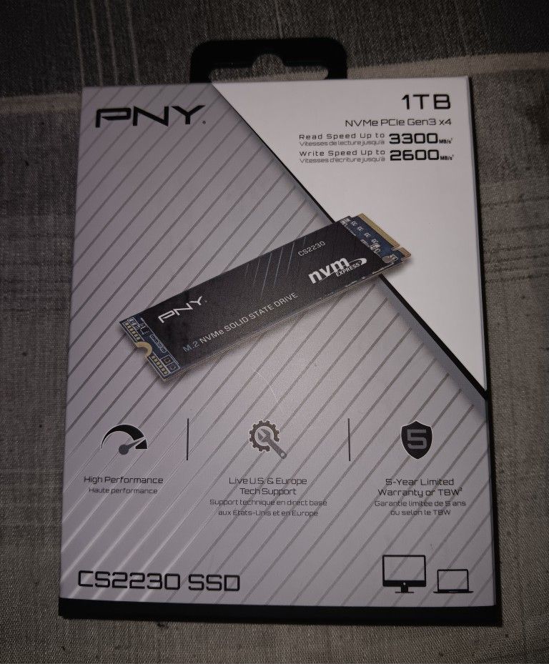 1 TB SSD NVMe Storage Drive Laptop PC