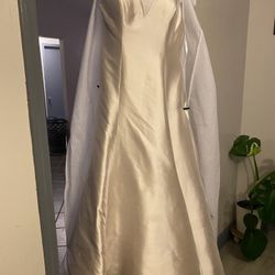 Champagne Wedding Dress 