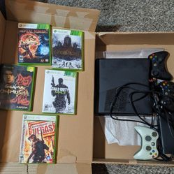 Xbox 360 (With Games)