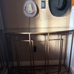 Glass Console Table