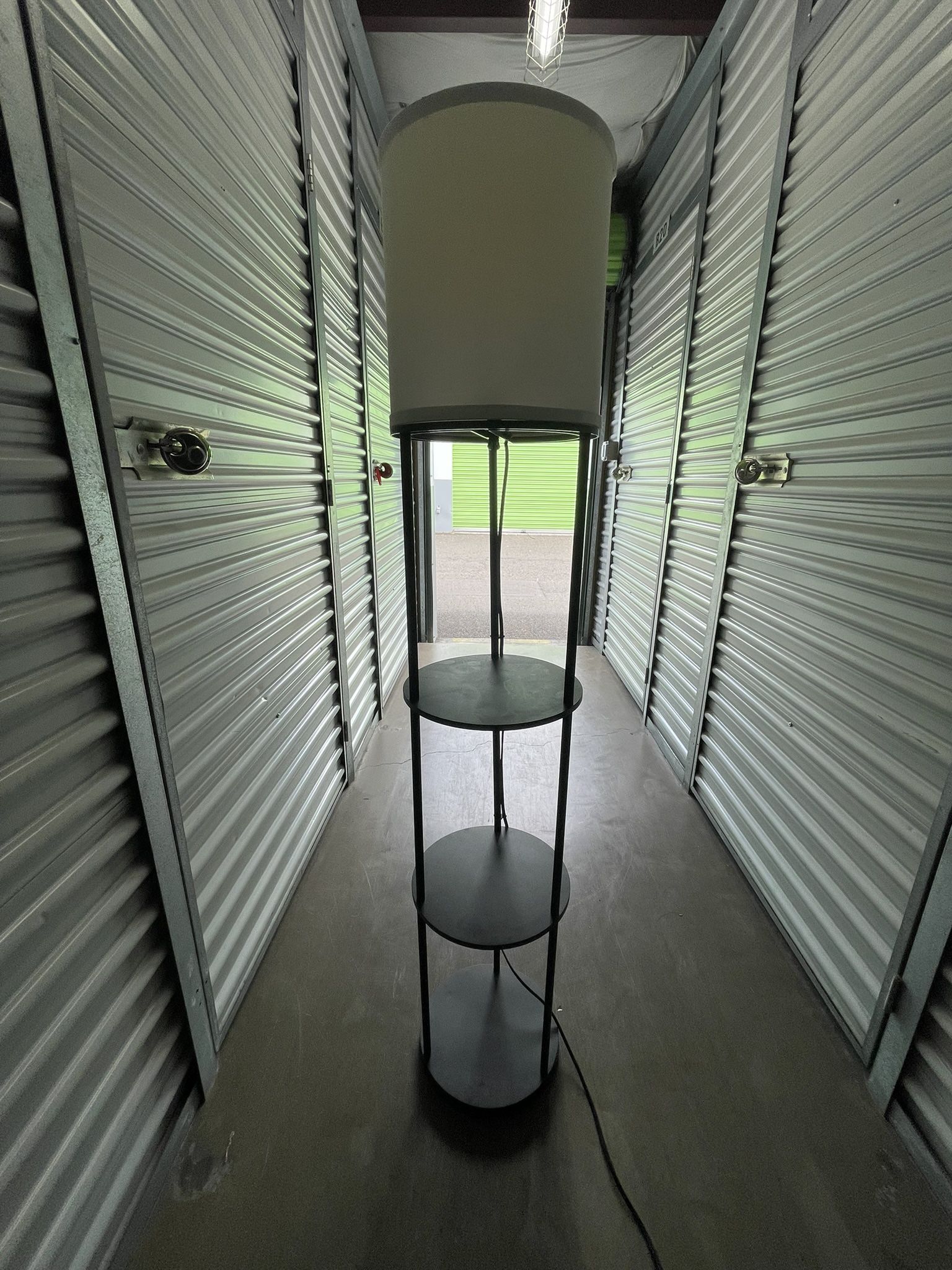 Lamp With Shelves