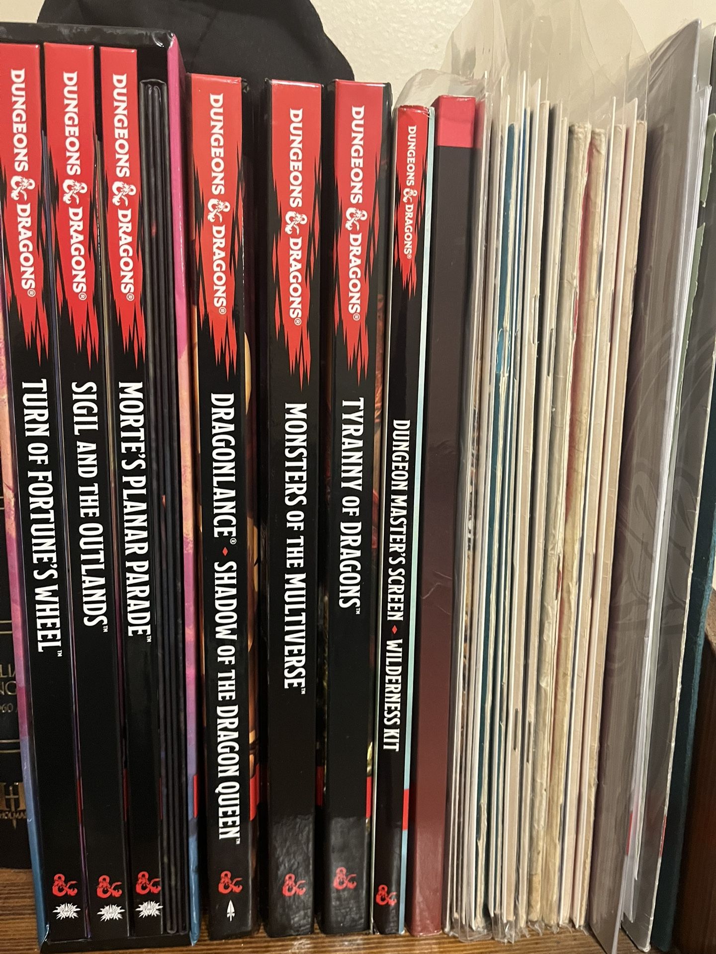 Dungeons And Dragons First And Fifth Editions