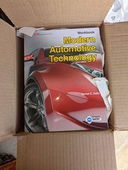 Modern Automotive Technology Workbook 9th Addition
