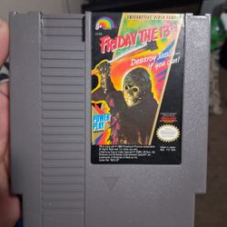 Friday The 13th Nintendo Game