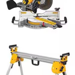 Dewalt 12 inch miter saw with stand brand new never been opened