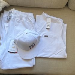Brand New Whit Scrubs 