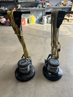 (2) Clarke Cfp Pro 17 polisher / buffer