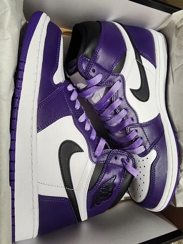 Air Jordan 1 Court Purple Size 9