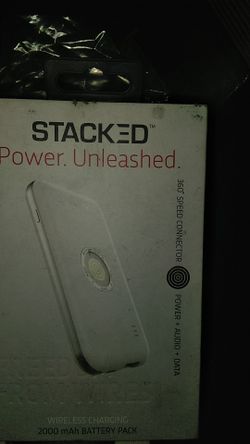 Stacked battery charger