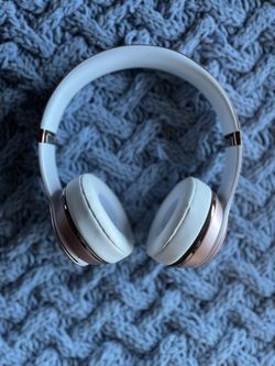 Beats Solo3 Wireless Headphones On-Ear Rose Gold - GREAT Condition, Fully Working