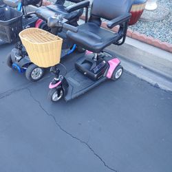 Pretty And Pink Gogo Mobility Scooter