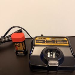 Dewalt 8V Battery & Charger (NEW)