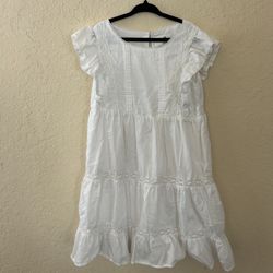 Little Girl, White Dress Size 6