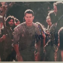 Mark Wahlberg Autographed Photo 8x10