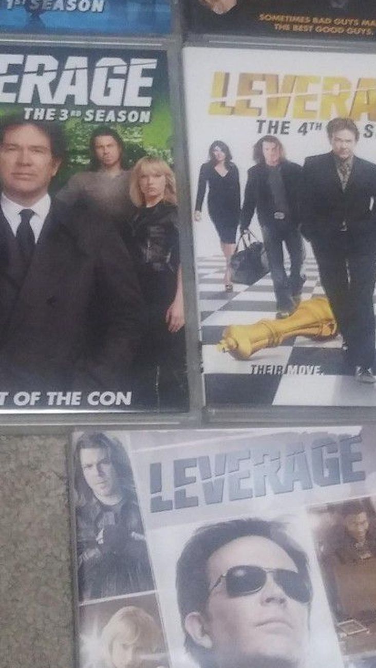 Leverage The Complete Season DVD