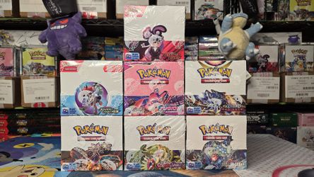 Pokémon Scarlet&Violet And Sword&Shield Booster Boxes