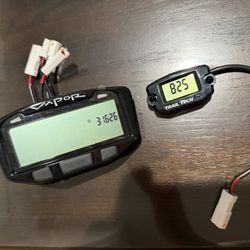VAPOR Motorcycle speedometer with animated tach bar