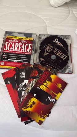 Scarface DVD$25