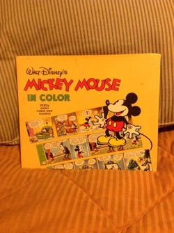 Walt disney mickey mouse in color 1930s disney comic strip classics
