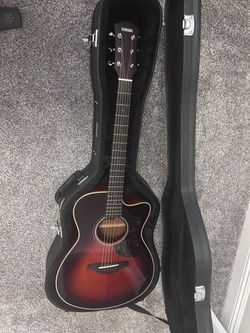 Gorgeous Yamaha AC1M Concert Cutaway Acoustic-electric Guitar - Tobacco Brown Sunburst