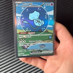 Bubble Mew Mint Condition Pokemon Card Mew Ex
