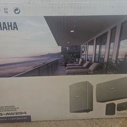 Yamaha White  NSA-294 Outdoor Speakers