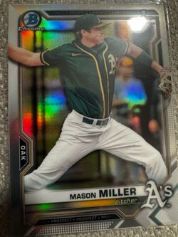 Mason Miller 1 st bowman chrome refractor