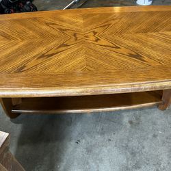 Oak Coffee Table 