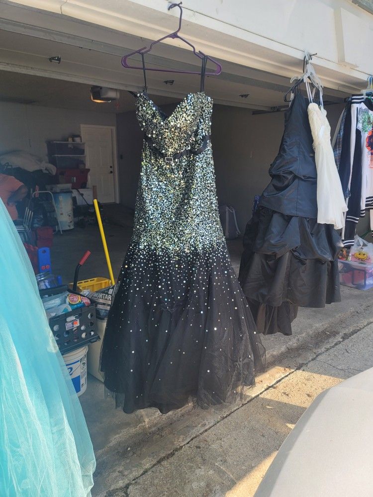 Evening Gown And Wedding Dress