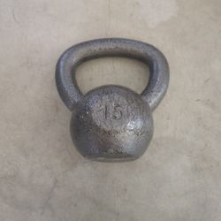 15 Pound Kettlebell 