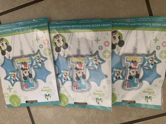 15 Mickey Mouse 1st birthday big balloons