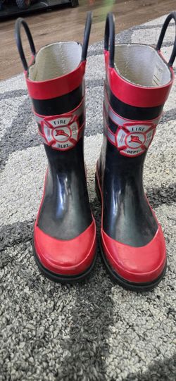 Botas De Lluvia O Disfraz Para Nin̈o Talla 13