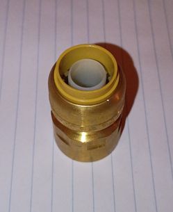 SHARKBITE 1/2 " Push-to- CONNECT  X 1/2" FNPT BRASS ADAPTER FITTING 