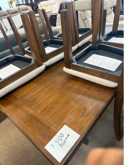 brown dinning table
