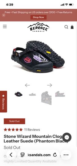 Stone wizard mountain clogs