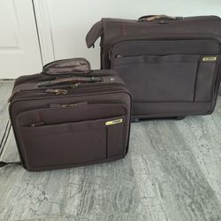 Delsey Luggage Set (Garment & Computer Bags)