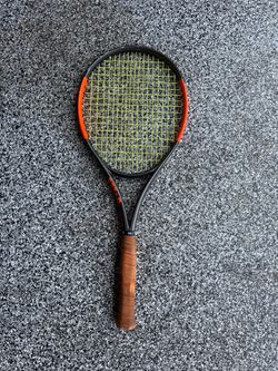 Wilson Burn 100s, new poly strings