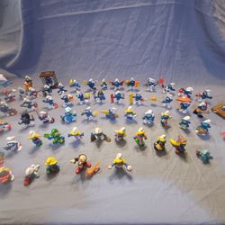 Original Smurf Collectable Figurines 