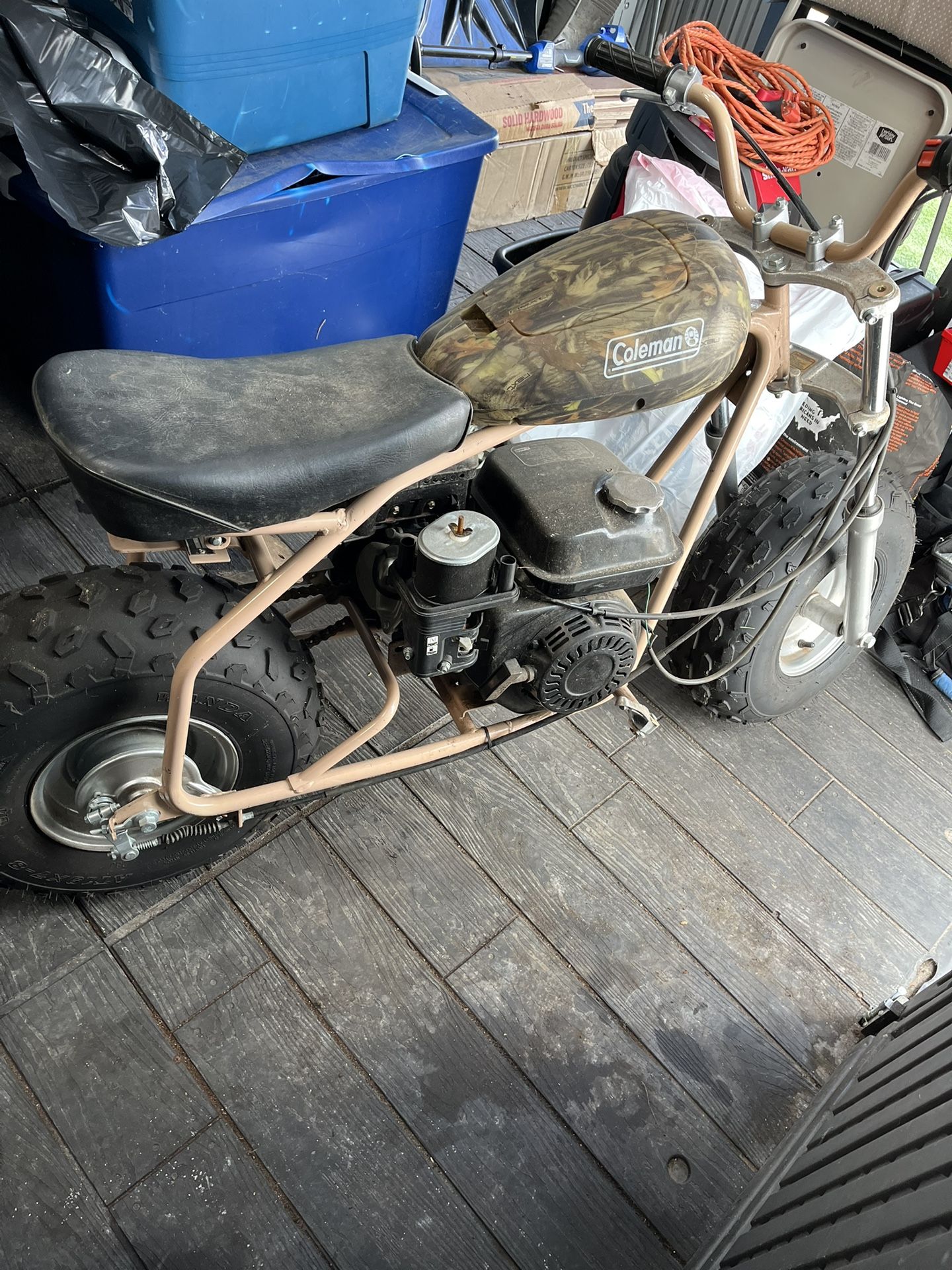 Coleman Mini Bike For Sale/Parts
