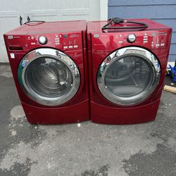 Maytag Washer And Electric Dryer Working Perfect Clean One Receipt For 90 Days Warranty 