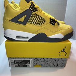 Air Jordan 4 Lightning DS Size 9 Brand New OG All