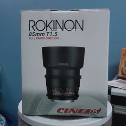 Rokinon 85mm T1.5 CINE DS For SONY E