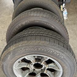 265/65 R18 Tires With Wheels 