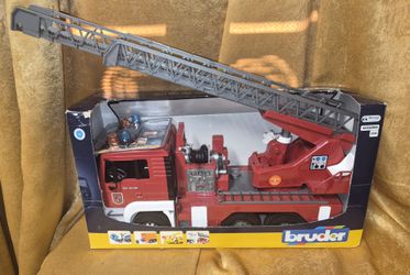 Bruder Fire Engine Ladder Truck Toy