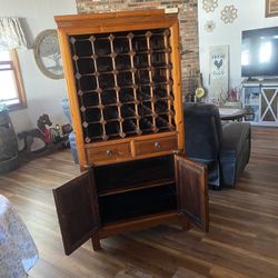 Hand made Amish Wine Rack