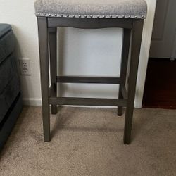 Large Padded Bar Stool