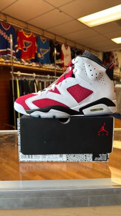 New Jordan 6 Carmine size 10