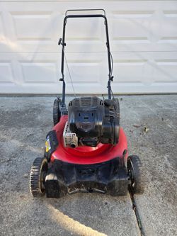 Gas powered Briggs and Stratton Lawn Mower